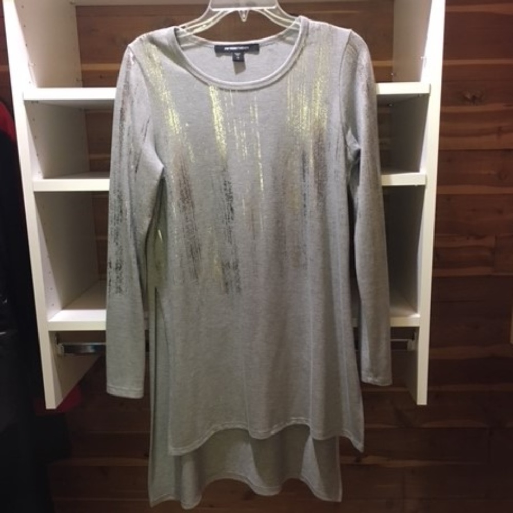 FifteenTwenty Grey Sweater Top